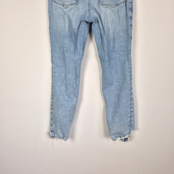 Good American Womens 10/30 Blue Good Legs Cigarette Fit GLSPBD731T BLUE841 Pants - Picture 12 of 15